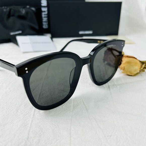 New Gentle Monster Flatba “My Ma” Black Sunglasses